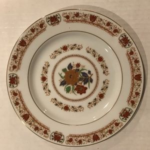 4 Salad/Dessert Plates “Royal Palace” By Empress China 7.5”